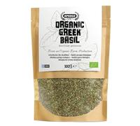 Apsogo Basil - Dried Organic Basil from Greece - Premium Quality & Aromatic Flavor, Perfect as a Spice or Herbal Tea (100g)