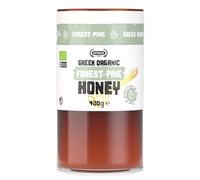 APSOGO Organic Forest Pine Honey - Gr rom Crete, Rich & Golden, 400g