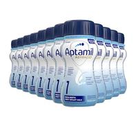 Aptamil Advanced 1 First Infant Baby Milk Ready to Use Liquid Formula, from Birth, 200ml (Pack of 12)