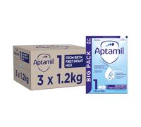 Aptamil 1 First Baby Milk Powder, From Birth, 1.2K (Pack of 3)