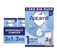 Aptamil 1 First Baby Milk Powder, From Birth, 1.2K (Pack of 3)