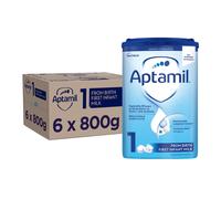 Aptamil 1 First Baby Milk Powder, From Birth, 800g (Pack of 6)