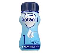 Aptamil 1 First Infant Baby Milk Liquid Formula Ready to Feed From Bir