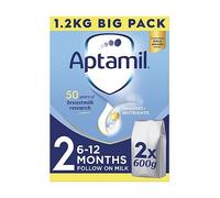 Aptamil 2 Follow On Baby Milk Formula Powder 6-12 Months Big Pack 1.2kg