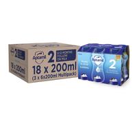 Aptamil 2 Follow On Baby Milk Ready to Use Liquid Formula, 6-12 Months, 200 ml, (Pack of 18)