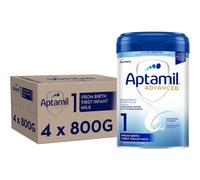 Aptamil Advanced 1 First Infant Baby Milk Powder Formula, from Birth, 800g * 4)
