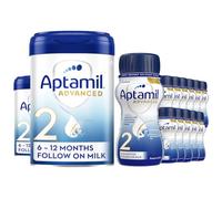 Aptamil Baby Milk FOM Monthly Milks Feeding Bundle - 2 x Advanced FOM 800g & 12 x Advanced FOM 200ml