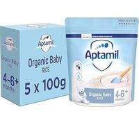 Aptamil Baby Rice Cereal, 4-6+ Months, 100g (Pack of 5)