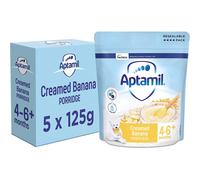 Aptamil Creamed Banana Porridge Baby Food Cereal, 4-6+ Months, 125 g, Pack of 5