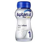 Aptamil Advanced 1 First Infant Baby Milk Ready to Use Liquid Formula, from Birth, 200ml (Pack of 12)