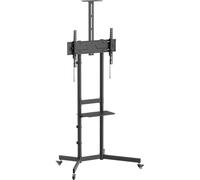 APTC6100 PRO Height Adjustable Mobile TV Cart - For TVs 37 70 and 70kg