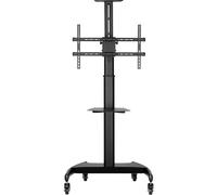 APTC6200 PRO Height Adjustable Tilt & Turn Mobile TV Cart - For TVs 37-70 and 50kg