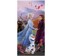 Aptex Anna Elsa Olaf Frozen Wind Bath Towel 70 x 140 cm