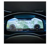 Aptfkec 2019 2020 2021 2022 2023-2024 Tempered Glass Protector Car GPS Navigation And Instrument Panel LCD Screen Protective Film For A6 For A7 Screen Protector(Instrument)