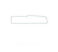 Aptfkec For Hyundai For Elantra 2021 2022 Tpu Transparent Protective Film Car GPS Navigation Interior Anti-scratch Screen Protector(For LHD)