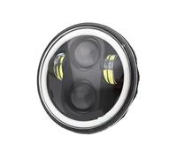 Aptfkec For Sportster For Touring For TRIUMPH For Thunder-bird 5.75 Inch Motorcycle LED Headlight5 3/4" Led DRL 80W Motorbike Headlamp. Headlights(1 pcs black 40W)