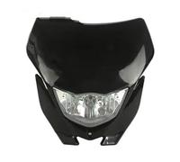 Aptfkec For TTR For WR WR250 WR450 Motorcycle H4 Headlight Motocross Headlight Fairing Universal Headlamp Headlights(Black)