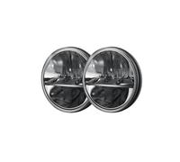 Aptfkec Headlight Assembly Car Headlamp 7 Inch LED Headlight H4 Hi-Low Beam Motocycle 4x4 For Wrangler TJ JK LJ CJ For Land For Rover For Defender For Hummer 12V 24V