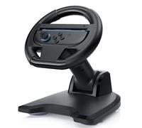 APTGAME Steering Wheel for Switch/Switch 2 Joy Con (2025), Switch 2 Racing Wheel for Mario Kart World & 8 Deluxe, Mini Racing Wheel with 4 Suction Cups,for Kids and Adults Playing Kart World