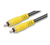 Aptii Phono Male to Male Plug Cable Lead Digital Audio/Composite Video Coaxial 5m