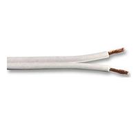 Aptii Speaker Cable White for Home or Car Audio Hifi Stereo Surround Sound Wire Per 100 m 100m