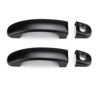 APTKCMCNVG Car Door Latch Handle Cover for Caravelle for Transporter T5 T6 2003-2019 Double Hole Door Handle Cup Protector Anti-Scratch(2 Doors Matte Black)