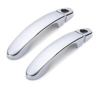 APTKCMCNVG Car Door Latch Handle Cover for Caravelle for Transporter T5 T6 2003-2019 Double Hole Door Handle Cup Protector Anti-Scratch(2 Doors Electroplated)