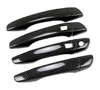 APTKCMCNVG Car Door Latch Handle Cover for P&eugeot 208 P21 2019-2024 Car Accessories Door Handle Trim ABS Exterior Strip Cover Decorative(Style3)