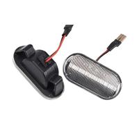 APTKCMCNVG Dynamic Turn Signal Lights For Cube Z11 Camiones D40 For J10 JJ10 For Frontier D40 For Fairlady Z33 2001-2019 Car Side Marker Light Repeater Turn Signal Lamp Assembly(Dynamic Crystal Type)