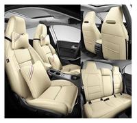APTKCMCNVG Seat Covers Tailored For Benz For A Class A160 A180 A260 A200 W176 W177 Car Cushion Seat Cover Covers Custom 5 Seats(Beige Lux)