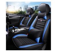 APTKCMCNVG Seat Covers Tailored For Benz For GLA CLA CLS GLC GLE GLK GLS CLK SLC SL ML GL Car Interior Seat Cover Covers Universal(Luxury Black Blue)