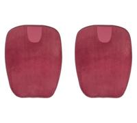 APTKCMCNVG Seat Covers Tailored For Discovery 3 For Range Rover For Evoque For Defender For Freelander Car Seat Covers Cover Backrest Pad Cushion(Red,2Pcs)