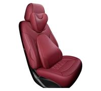 APTKCMCNVG Seat Covers Tailored For Dodge For Journey For Caliber For Challenger For Ram 1500 For Durango For Nitro Car Seat Covers Set Cushion(Wine Red,With pillow)