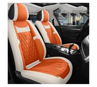 APTKCMCNVG Seat Covers Tailored For Ranger For Taurus For Edge For Mondeo NK4 For Kuga Car Seat Protectors Cover Covers(Beige Orange)