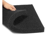 Aptliton Aquarium Filter Sponge Pad, Filter Accessories, Filter Media Foam Sponges for Fish Tanks, Black (100 x 12x 2 cm, 1 Pack)