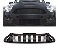 Aptliton Front Bumper Lower Grille Honeycomb Mesh Badgeless Design, Hex Grille Replacement JCW Style for BMW Mini Cooper R55 R56 R57 R58 R59 2007-2015, Gloss Black