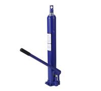 Aptliton Heavy Duty 4 Ton Hydraulic Long Ram Jack for Engine Hoists - Single Piston Pump, Flat/Clevis Base with Handle, Manual Cherry Picker Jack for Garage & Shop Cranes, Steel Build
