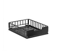 Aptliton Heavy Duty Pull Out Cabinet Organiser, Slide Out Kitchen Drawer Basket with Smooth Sliding Rails, Metal Storage Shelf for Cupboard Pantry Under Sink