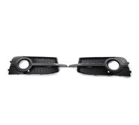 Aptliton Honeycomb Front Bumper Fog Light Grille Replacement Accessory, Fog Lamp Bezel for Car Exterior Modification for Audi A1 8X s-Line 2010-2014, Non Hollow-Out Style