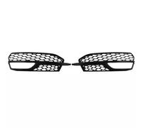 Aptliton Honeycomb Mesh Fog Light Grille Cover, Front Bumper Vent Insert, Gloss Black Replacement - Driver & Passenger Side, Compatible with Audi A3 S3 S-Line 2013-2016, For Fog Lamp - Black Trim