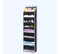Aptliton Over Door Shoe Organiser Storage, 8 Shelves Large Over Door Organizer, Hanging Shoe Rack Holder Narrow Shoe Hanger with Deep Pockets for Closet fit 20 Pairs Sneakers, Boots
