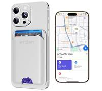 APTMAPT for Magsafe Wallet with Find My Functionality, Ultra-Slim, 3 Cards Holder, Strongest Magnetic Wallet for iPhone 17/16/15/14/13/12 Series, Wireless Charging, White