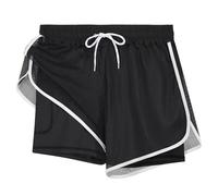 APTRO Women Swim Shorts Board Shorts with Liner Beach Surf Floral Summer Gym Shorts