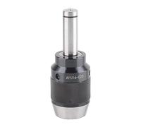 APU16 C20 Integral Drill Chuck, Keyless Drill Chuck with Straight Shank, 1 13mm Clamping Range for Milling Machine, 0.08mm Lathe Tool Accessories, Durable 40Cr
