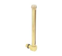 ApuaVireo&Co 1PC 1/4" 3/8" 1/2" BSPP M10 M12 M14 M16 200mm Brass Oil Liquid Level Indicator Sight Glass Lathes Sump Gas Engine(1/4")