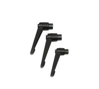 ApuaVireo&Co 1PC M4 M5 M6 M8 M10 M12 M16 Adjustable Handle Locking External Male Thread Knob Bolt Screw Clamping Lever Machinery Screw Handle(Nut M5)