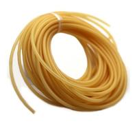 ApuaVireo&Co 2/5/10M Multi Color Elastica Bungee, 1632 Natural Latex Rubber Bands, Elastic Rubber Tube Tubing For Fitness Tool(Unique Colour,5MX1.6MMX3.6MM)