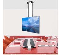 ApuaVireo&Co Adjustable Ceiling TV Mount Bracket, 2 Post Single Screen TV Mount,for 55-100 Inch TVs,VESA Max 900x600mm