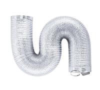 ApuaVireo&Co Aluminum Exhaust Vent Pipe,Flexible Stretch Hose for Portable Air Conditioning,Ventilation Duct(3.0m 200mm)