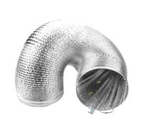 ApuaVireo&Co Aluminum Exhaust Vent Pipe, Hose,Flexible,Air Circulation Duct for Portable Conditioners,Insulated Ventilation Ducting Venting Tube(2m 200mm)